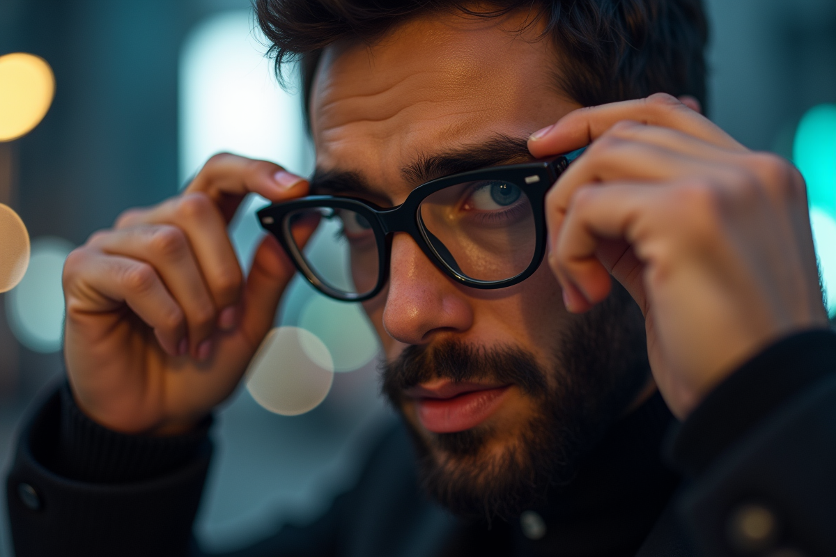 sourcils lunettes