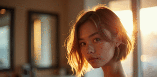 Adoptez le carré flou dégradé, la coupe tendance des femmes