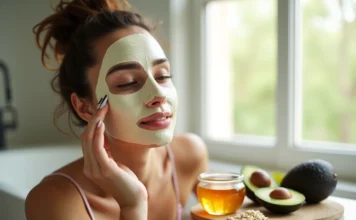 Évasion sensorielle : masque visage hydratant maison