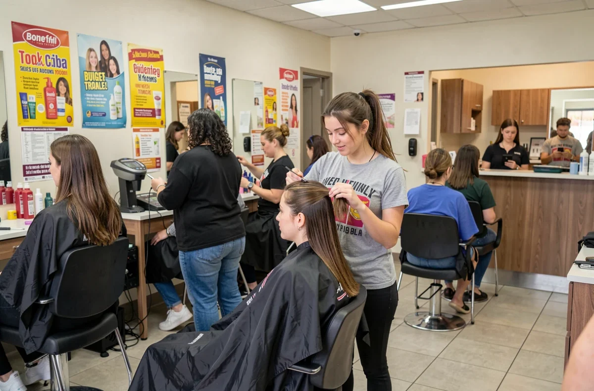 Salon de coiffure Tchip à Sarcelles proposant des coupes à petits prix dans un espace animé et accessible